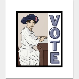 VOTE: Suffragette, Alice Paul Posters and Art